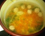 Foto langkah ke 2 dari resep Sop Sayur & Bola Bola Udang.