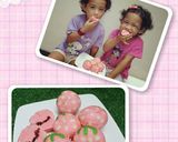 Foto langkah ke 3 dari resep apam dot2 stroberi.
