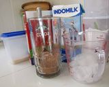 Foto langkah ke 1 dari resep Es Cokelat Kilat.