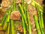 Sup Asparagus Bola-Bola Daging