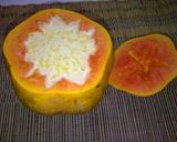 Foto langkah ke 3 dari resep PUDING DALAM PEPAYA.