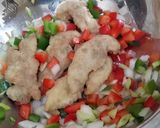 Foto langkah ke 7 dari resep Spaghetti Ayam Paprika.