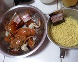 Foto langkah ke 2 dari resep Mie Kepiting.