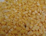 Foto langkah ke 3 dari resep Sup Jagung warna warni.