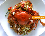 Foto langkah ke 7 dari resep Mie Kepiting.