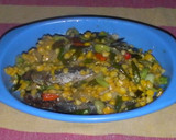 Foto langkah ke 3 dari resep Tumis ikan cuek campur jagung dan pete.