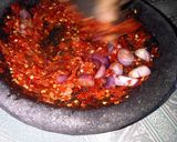 Foto langkah ke 4 dari resep Teri Kacang Balado.