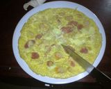 Foto langkah ke 7 dari resep Pizza Telur.