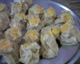 Foto langkah ke 3 dari resep Chicken Prawn dimsum.