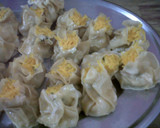 Foto langkah ke 3 dari resep Chicken Prawn dimsum.