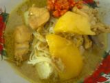 bihun lontong opor minggu ceria