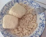 Foto langkah ke 1 dari resep Tahu telur asin kukus.