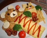 Foto langkah ke 5 dari resep SLEEPING BEAR BENTO.