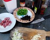 Foto langkah ke 2 dari resep Spaghetti Sapi Lada Hitam.