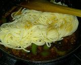 Foto langkah ke 6 dari resep Spaghetti Sapi Lada Hitam.