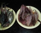 Foto langkah ke 1 dari resep Tim Ikan Cakalang dan Bayam.