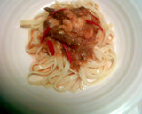 Foto langkah ke 6 dari resep Mackerel Fettuccine.