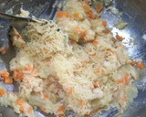 Foto langkah ke 7 dari resep Spinaci Ravioli Contenuto di verdure gamberetti.