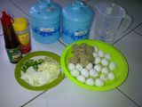 Telur Puyuh Bakso Tumis Teriyaki