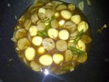 Telur Puyuh Bakso Tumis Teriyaki