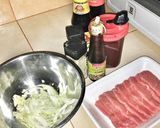 Foto langkah ke 1 dari resep Beef Teriyaki.