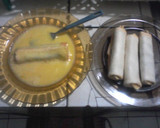 Foto langkah ke 4 dari resep Roti Gulung Pisang.