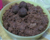 Foto langkah ke 2 dari resep Dadar Mawar Cokelat Kelapa.