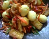 Foto langkah ke 3 dari resep Capcay Telur Puyuh.