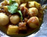 Foto langkah ke 3 dari resep Semur Telur Puyuh + Kentang.
