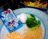 Foto langkah ke 1 dari resep macaroni schotel pelangi *edisi bayi 8+*.