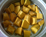 Foto langkah ke 1 dari resep Puding labu kukus.