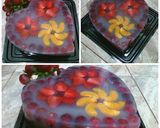 Foto langkah ke 4 dari resep Puding Buah Istimewa.