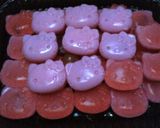 Foto langkah ke 1 dari resep Puding Strawberry.