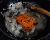 Foto langkah ke 5 dari resep Sea Bass Champignon Herbs Risotto ala Asia.