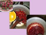 black strawberry cake