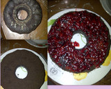 Foto langkah ke 5 dari resep black strawberry cake.
