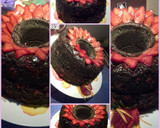 Foto langkah ke 6 dari resep black strawberry cake.