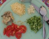 Foto langkah ke 1 dari resep Steam Rice - Broccoli Cheese.