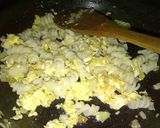Foto langkah ke 3 dari resep ORAK ARIK MAKARONI DENGAN TELUR.