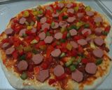 Foto langkah ke 4 dari resep Pizza Mudah Buat Si Malas.