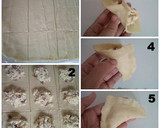 Foto langkah ke 3 dari resep Puff Pastry isi Telur & Smoke Beef.