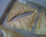 Foto langkah ke 4 dari resep Puff Pastry isi Telur & Smoke Beef.