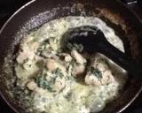 Foto langkah ke 4 dari resep ayam saus keju bayam *edisi bocah 1y+.
