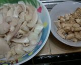 Foto langkah ke 1 dari resep Tumis Tahu Jamur Tiram.