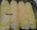 Foto langkah ke 17 dari resep Cheesy Beef Burritos.