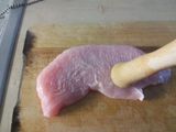 Turkey Steak Served with Potato Wedges and Black pepper mushroom sauce