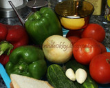 Foto langkah ke 1 dari resep Gazpacho Andaluz.