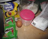 Foto langkah ke 1 dari resep Fat Milo Cake Kukus.