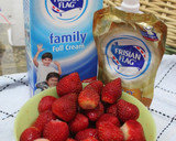 Foto langkah ke 1 dari resep Jus Strawberry.