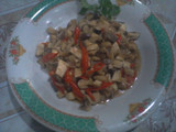 tumis jamur merang saus tiram